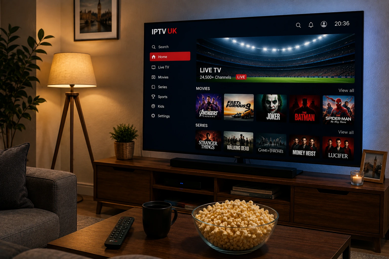 Better IPTV UK viewing experience